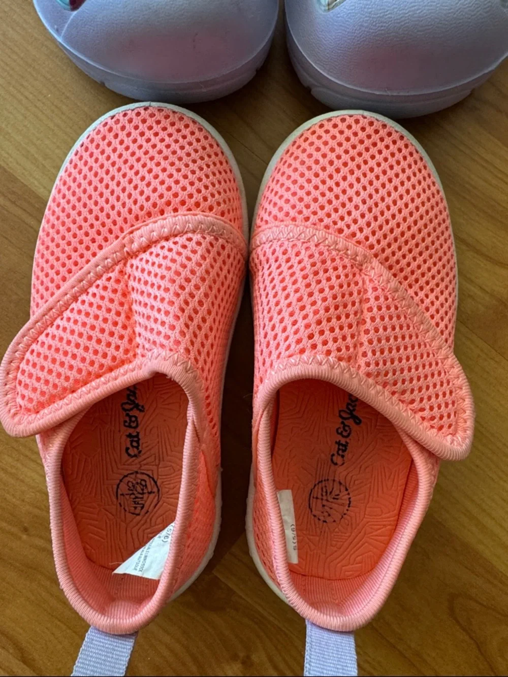 Girls' Frozen Slip-On Clogs and Coral Mesh Sneakers Set